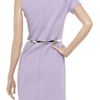 Michael Kors Cutout StretchWool Dress in Blue (purple) - Lyst