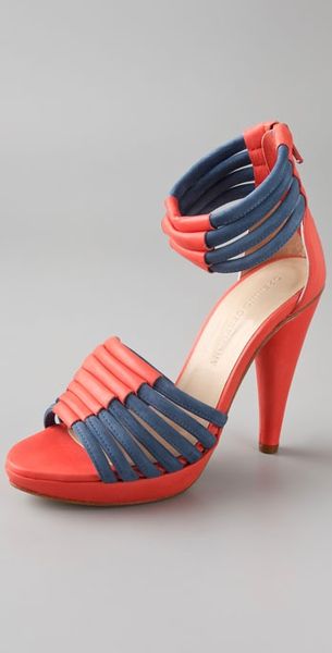 Opening Ceremony Camila Tubular Platform Sandals - Lyst