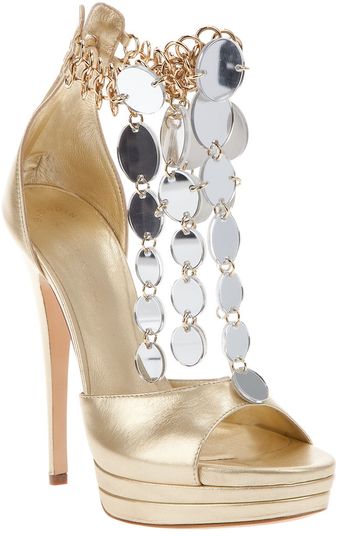 Casadei Platform Sandal - Lyst