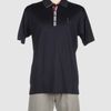 Lagerfeld Polo Shirt in Blue for Men - Lyst