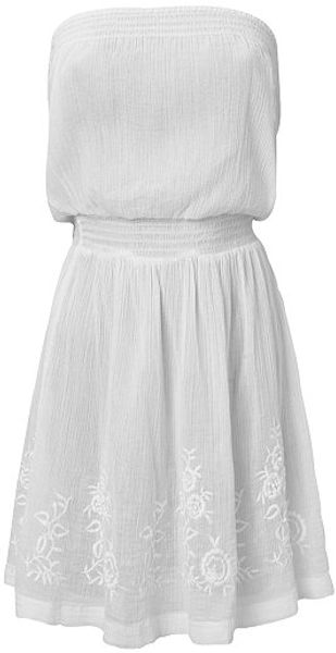 French Connection Buds Of May Dress White - Lyst