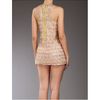 Manoush Mini Dress in Gold - Lyst