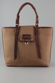 Nanette Lepore Straw Tote - Lyst