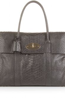 Mulberry Bayswater Silky Snake Print Tote - Lyst
