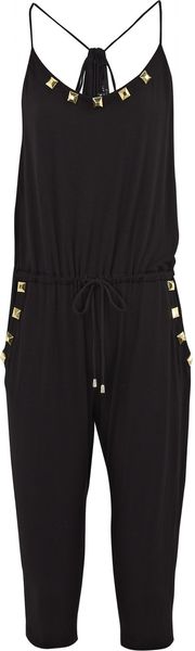 T-bags Loose-fit Cropped Jumpsuit - Lyst