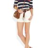 Paloma Barceló Velati Leather Wedge Sandals in Blue (navy) - Lyst