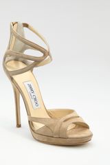 Jimmy Choo Suede Strappy Sandals