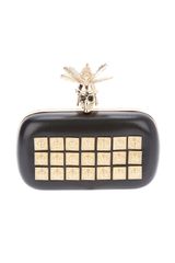 Alexander McQueen Skull Detail Clutch