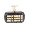 Alexander Mcqueen Skull Detail Clutch in Black - Lyst