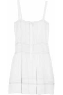 By Malene Birger Haljjo Lace-trimmed Dress - Lyst
