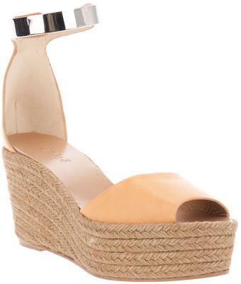 Chloé Wedge Sandal - Lyst