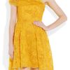 Issa Lace Oneshoulder Dress in Yellow (sunflower) - Lyst