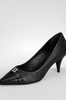 Tory Burch Francis Croc Print Pump - Lyst