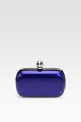 Alexander McQueen Classic Skull Box Clutch