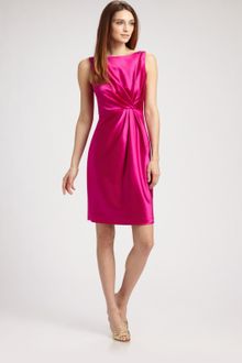 Calulla Lillibelle Stretch Silk Satin Dress - Lyst