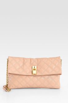 Marc Jacobs Lacquered Quilting Sandy Leather Bag - Lyst