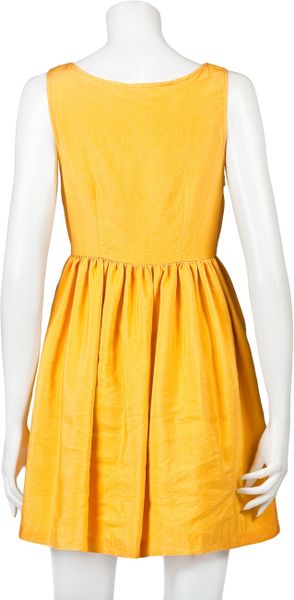 Wren Summer Dress in Yellow