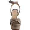 Christian Louboutin Taupe Leather Vivaeva 160 Platform Sandals in Beige (taupe) - Lyst