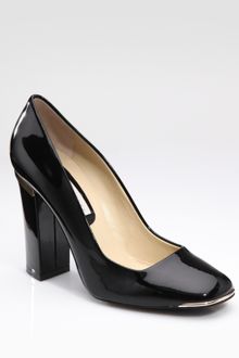 Stella McCartney Faux Patent Leather High-heel Pumps - Lyst