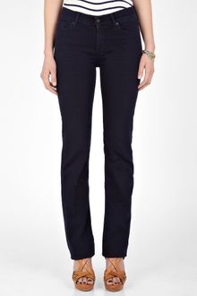 7 For All Mankind High Waisted Slim Straight Jean - Lyst