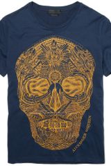 Alexander McQueen Skull Print Cotton T-shirt