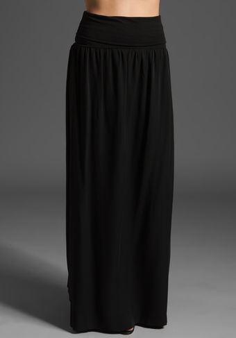 Theory Double Ggt Callian Maxi Skirt - Lyst