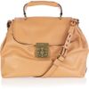 Chloé Elsie Leather Shoulder Bag in Green (olive) - Lyst
