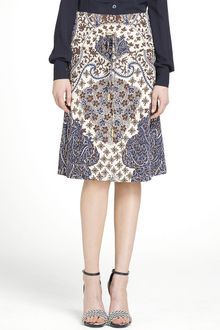 Tory Burch Antibes Skirt - Lyst