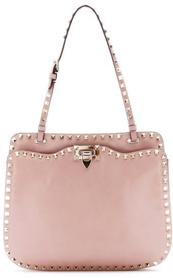 Valentino Rockstud Leather Bag - Lyst