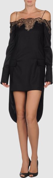 Alexander Wang Short Dress - Lyst