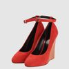 Celine Wedge in Red (blue) - Lyst