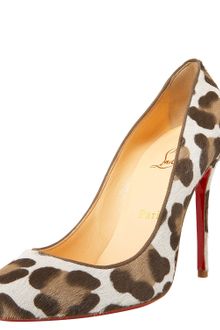 Christian Louboutin Fifi Leopard-print Calf Hair Pump - Lyst