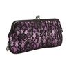 D&g Pink and Black Lace Clutch in Pink - Lyst
