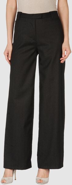 Mm6 By Maison Martin Margiela Casual Pants in Black (steel) - Lyst