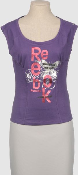 Reebok Short Sleeve T-shirt - Lyst