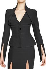 Alexander McQueen Viscose Cady Jacket