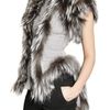 Alexander Mcqueen Silver Fox Hand Woven Tweed Vest in Gray (grey) - Lyst