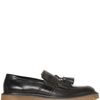 Burberry Prorsum Rubber Sole Calfskin Loafers in Black for Men - Lyst