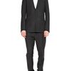 Dior Homme Silk Blend Jaspe Canvas Suit in Black for Men - Lyst