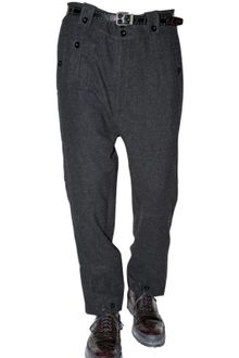 Dolce & Gabbana Soft Wool Cargo Trousers - Lyst