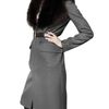 Dsquared2 Racoon Collar Wool Twill Coat in Gray (grey) - Lyst
