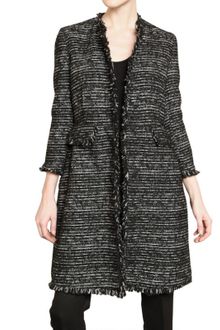 Giambattista Valli Tweed Bouclé Coat - Lyst
