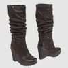 Prada Sport Highheeled Boots in Brown (cocoa) - Lyst