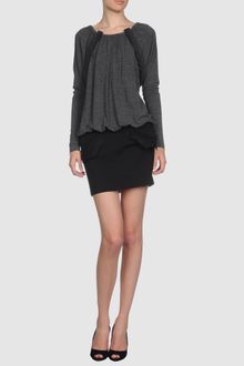 Vera Wang Short Dress - Lyst