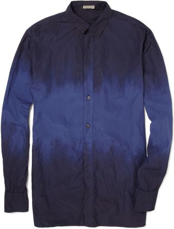 Bottega Veneta Dip Dyed Cotton Shirt - Lyst