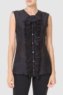 Francesco Scognamiglio Sleeveless Shirt - Lyst