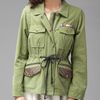 Mara Hoffman Embroidered Army Jacket in Green (army) - Lyst