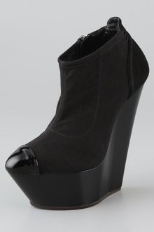 Giuseppe Zanotti High Platform Wedge Booties - Lyst