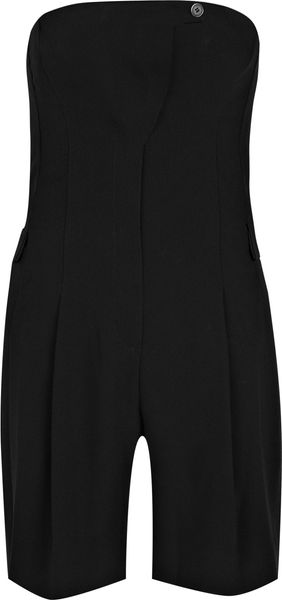 Alexander Wang Tailored Crepe Playsuit - Lyst