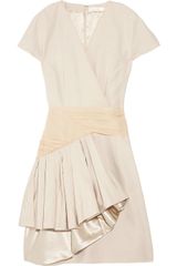 Erin Fetherston Ruffle-trimmed Cotton and Silk-blend Dress
